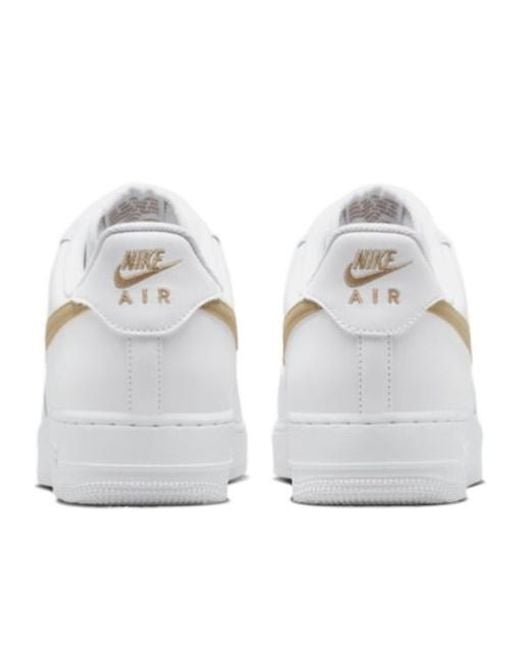 Nike White Air Force 1 '07 Lace-Up Sneakers for men