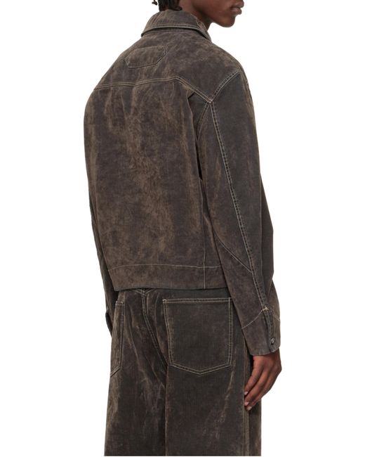 Jacquemus Black Mirada Button-Up Jacket for men