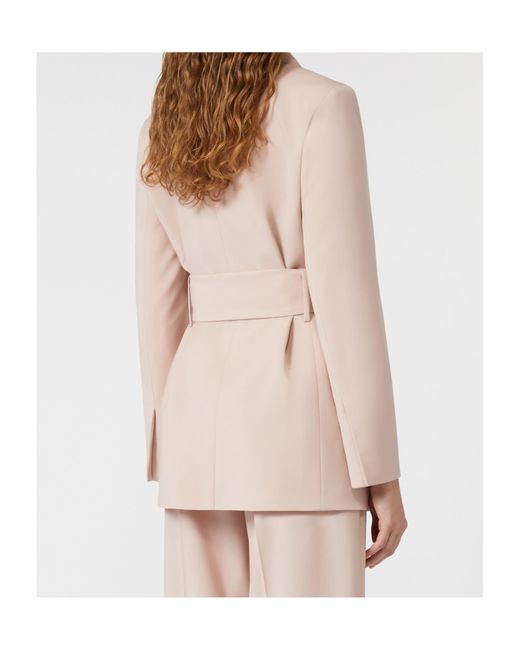 Weekend by Maxmara Natural Belted Wool Jacket