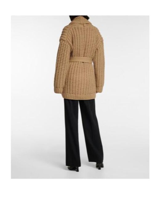 Altuzarra Brown Haines Wool-Blend Cardigan