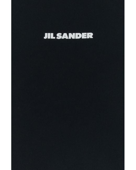 Jil Sander Black 113 Logo Crewneck Sweatshirt