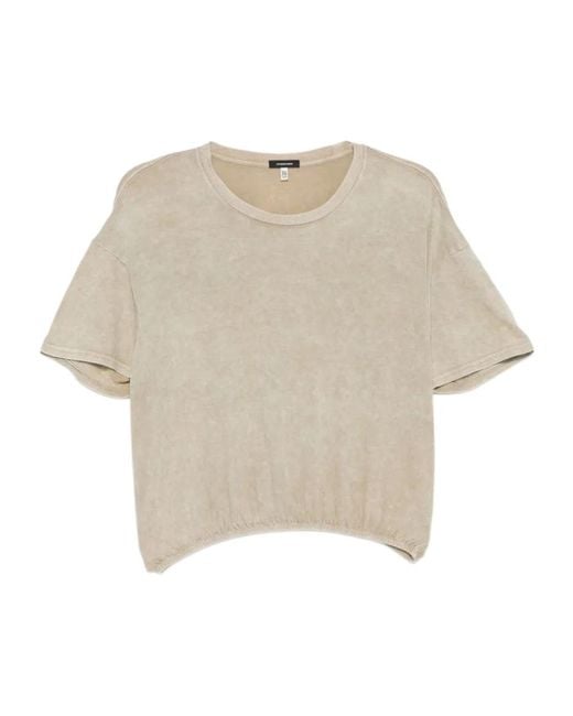 R13 White Short-Sleeve T-Shirt