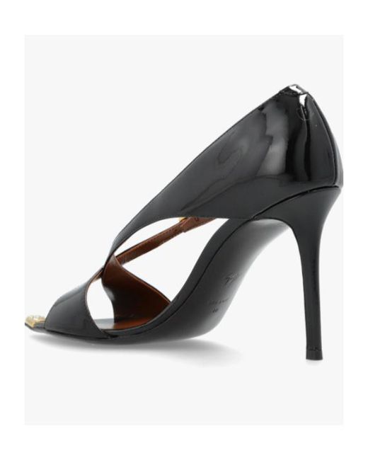 Giuseppe Zanotti Metallic Intriigo Croisee Sandals