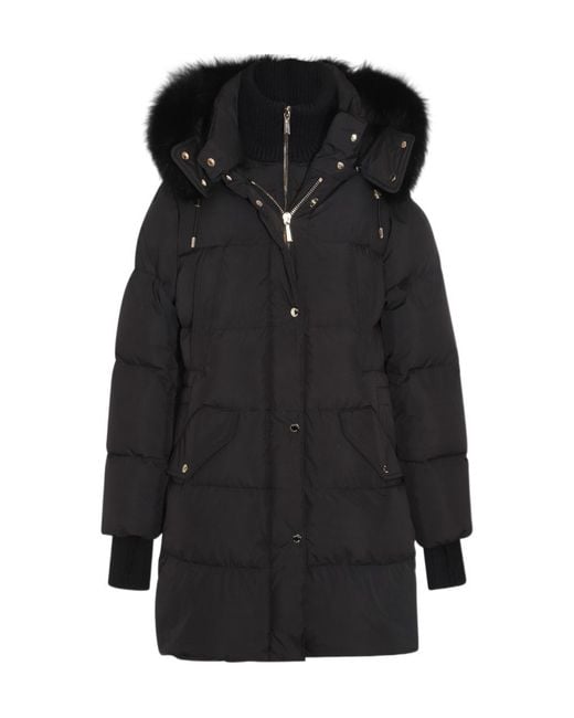 Moorer Black Talassa-Il Down Jacket
