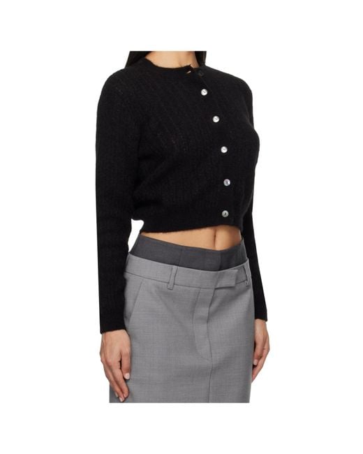 A.P.C. Black Milo Cardigan