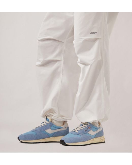Autry Blue Retro Runner Sneakers