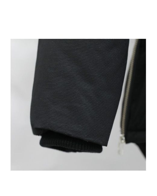 Moose Knuckles Black Long-Sleeved Cotton Clothes