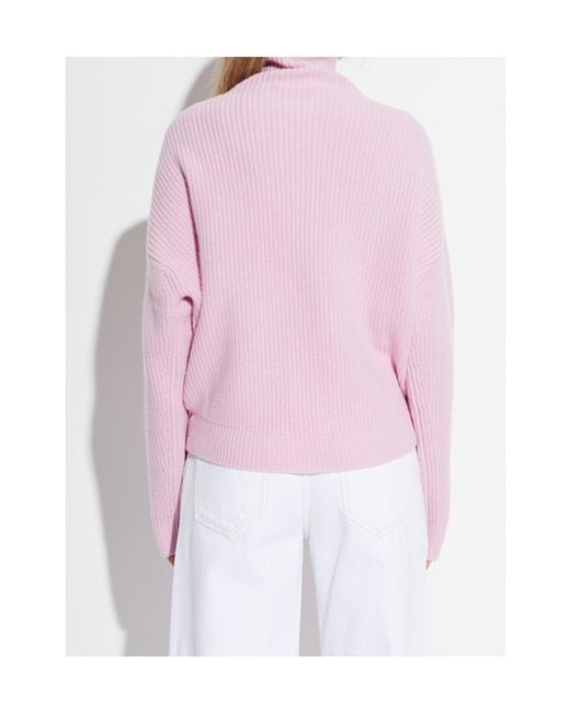 Isabel Marant Pink Brooke Knitted Sweater