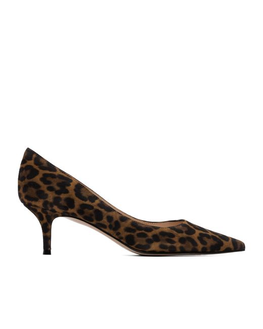 Gianvito Rossi Brown Gianvito 55 High Heels