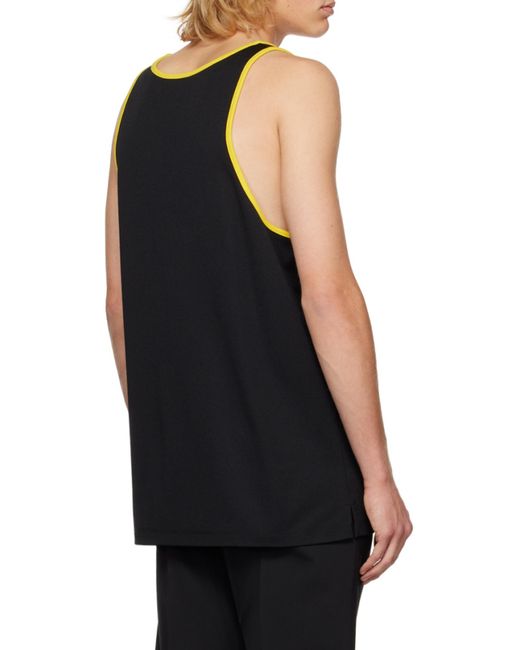 DSquared² Black Sleeveless Tank Top for men