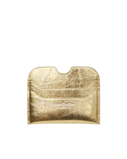 Acne Natural Leather Cardholder
