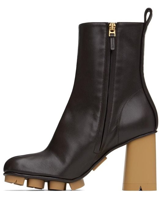 Bottega Veneta Black Shore Ankle Boots