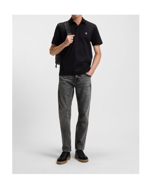 Boss Gray Belt Loop Jeans for men