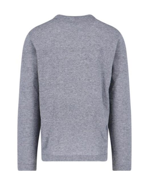 The Row Gray Crew Neck Sweater for men