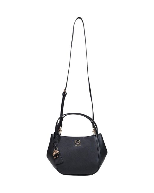 Guess Black Top-Handle Shoulder Bag