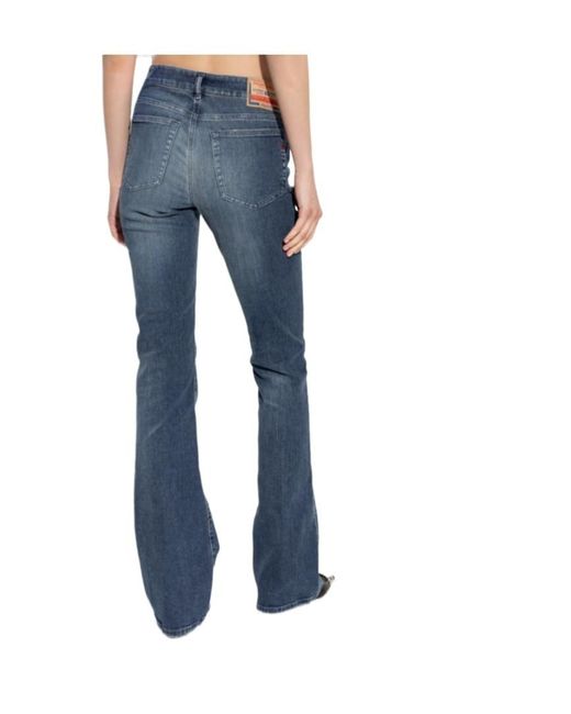 DIESEL Blue 1969 D-Ebbey Distressed Jeans