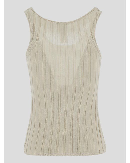 Acne Natural Tank Top