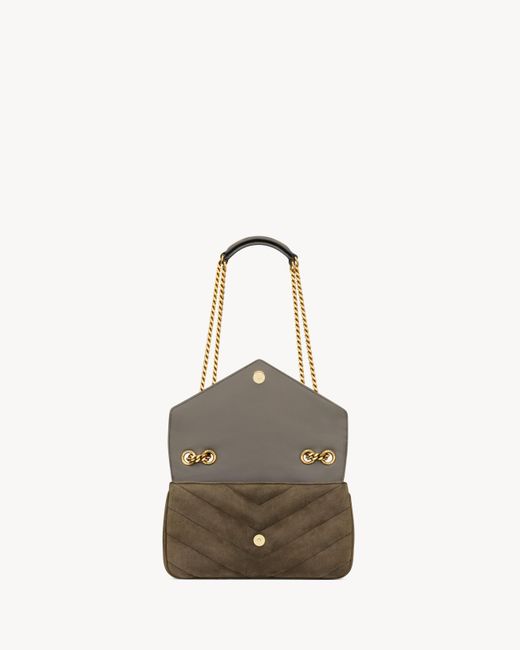 Saint Laurent White Loulou Small