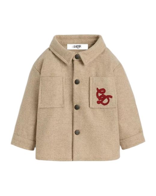 Dior Natural Long-Sleeve Jacket