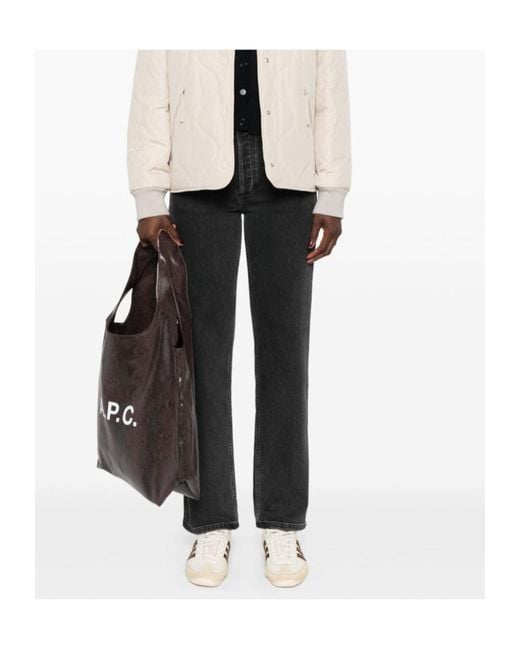 A.P.C. Black Belt-Loop Jeans