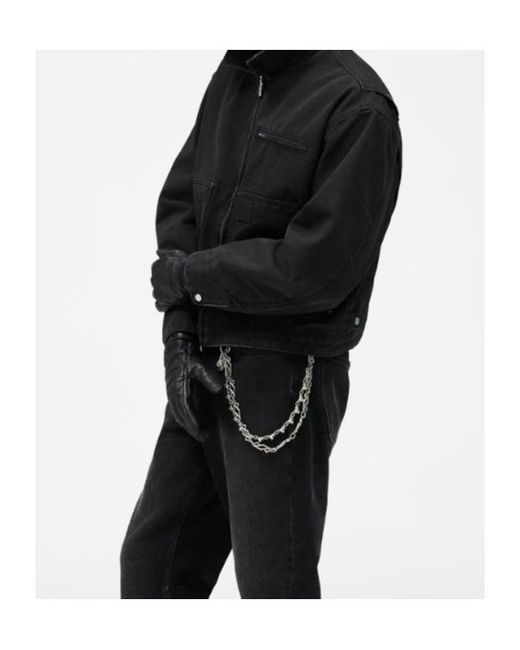 Represent Black Worker Long-Slevee Jacket for men