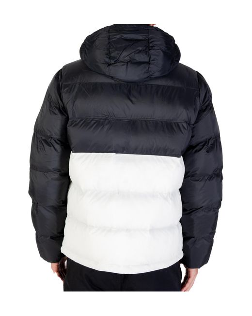 Calvin Klein Black Hooded Down Jacket for men