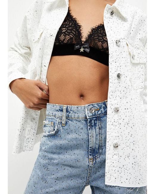 Liu Jo Blue Belt-Loop Jeans