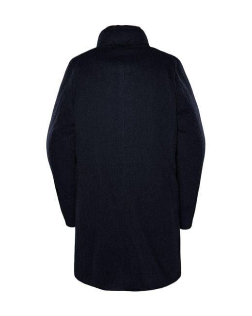 Moorer Blue Bond Fur Cs Coat for men
