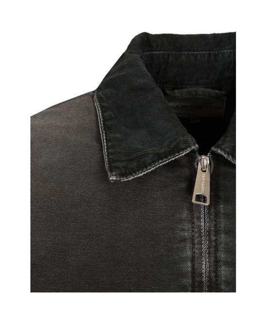 Carhartt Black Long-Sleeved Casual Jacket
