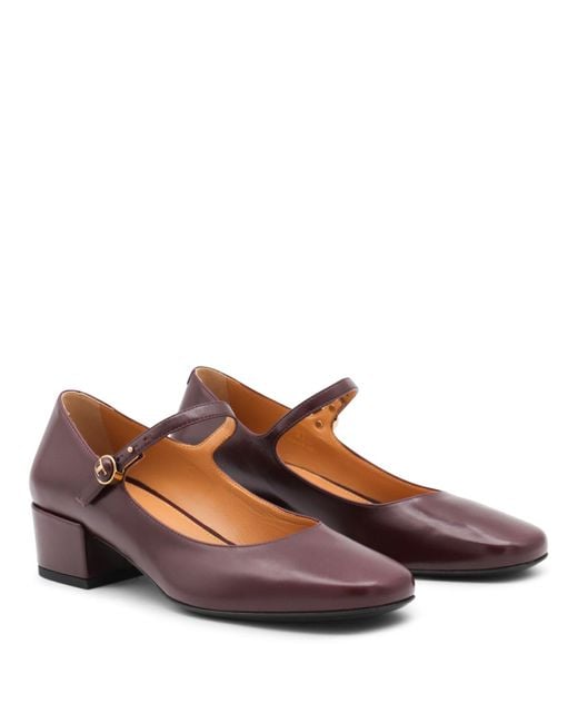 Tod's Brown Mary Jane Pumps