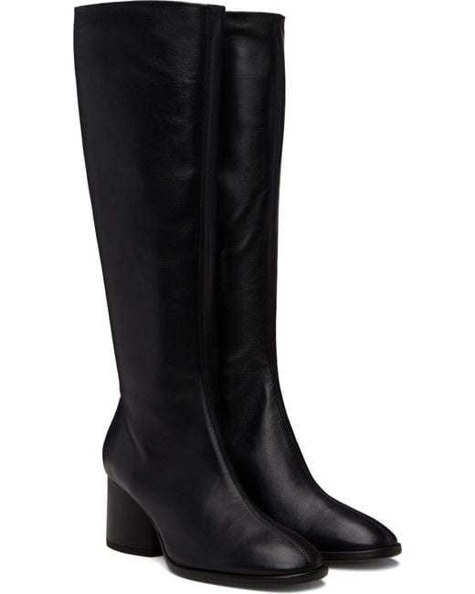 Aeyde Black Alina High Boots
