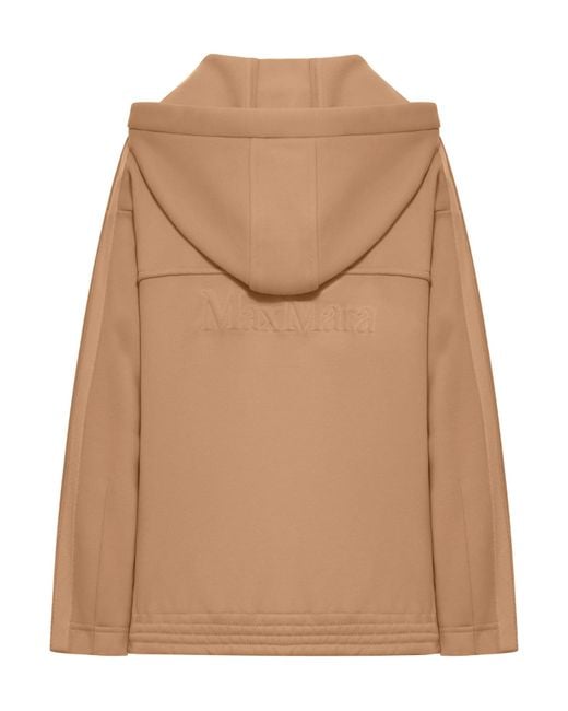 Max Mara Natural Omelia Zipped Hoodie