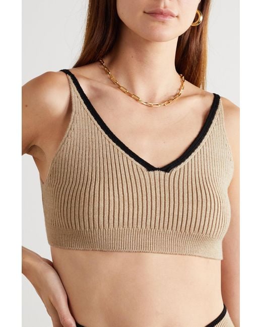 Loewe Natural V-Neck Wool Knitted Vest