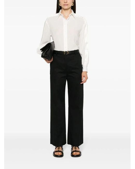 Brunello Cucinelli White Twill Cotton Shirt