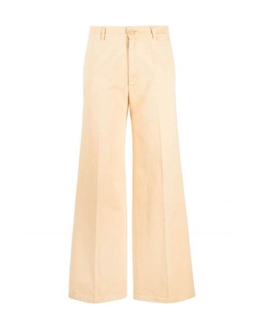 Forte_forte Natural Wide Leg Trousers