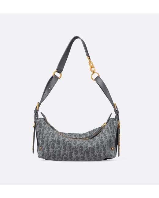 Dior Gray Small D-Journey Bag