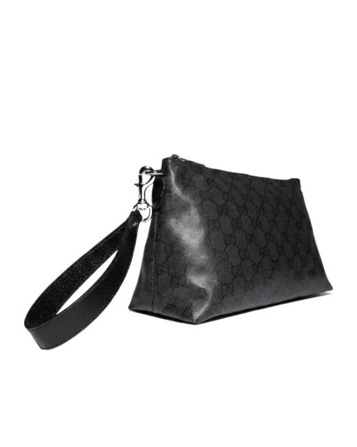 Gucci Black Essence Classic Small Pouch for men