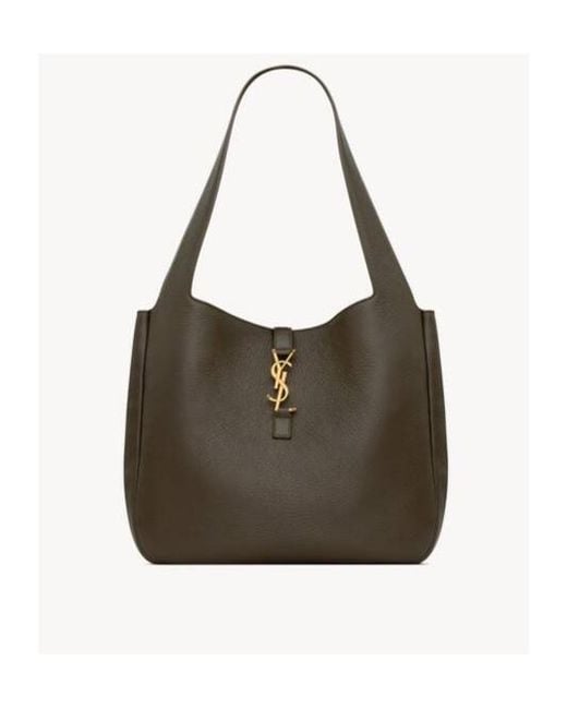 Saint Laurent Brown Le 5 À 7 Bea Shopping Bag