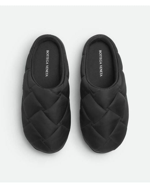 Bottega Veneta Black Snap Slipper for men