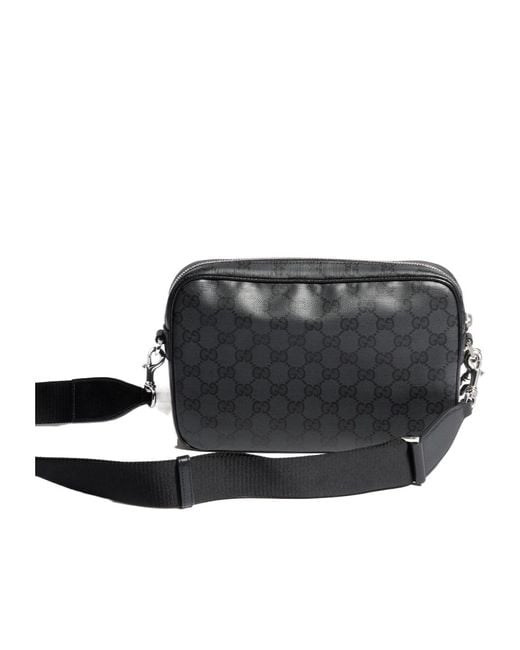 Gucci Black Essence Classic Small Crossbody Bag for men