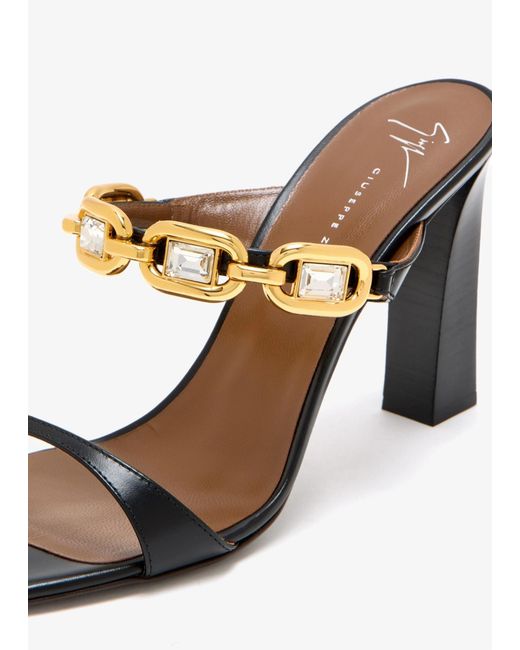 Giuseppe Zanotti Metallic Elegant Sandals