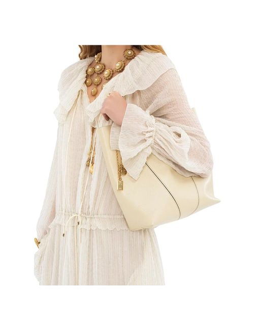Chloé Natural Spin Shoulder Bag