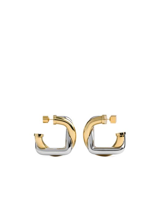 Jacquemus Metallic The Doppio Earrings