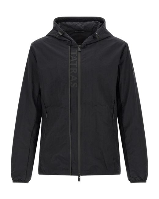 Tatras Blue Audee Hooded Zip Jacket for men
