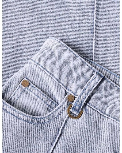Zimmermann Blue Denim Wide Leg Jeans