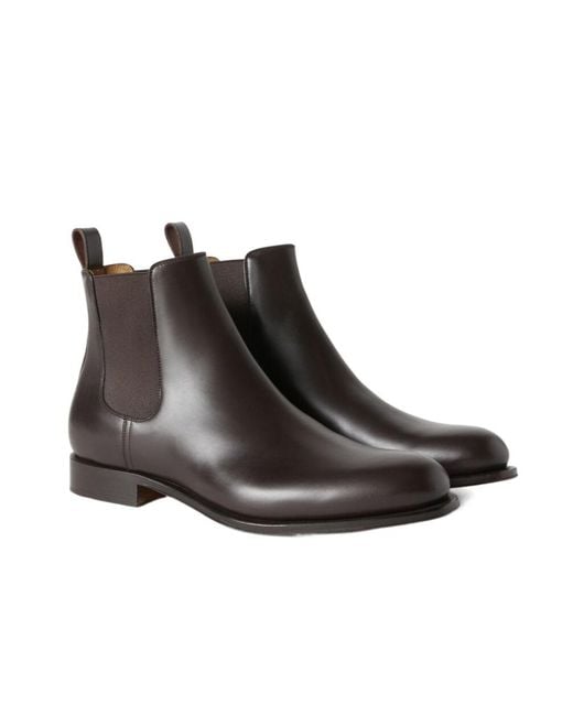 Loro Piana Brown Rory Walk Chelsea Boots for men
