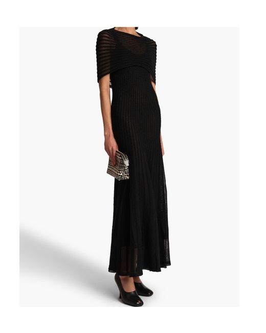Khaite Black Thora Dress