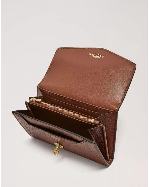 Mulberry Brown Medium Leather Darley Wallet