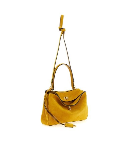 Balenciaga Yellow Rodeo Small Shoulder Bag