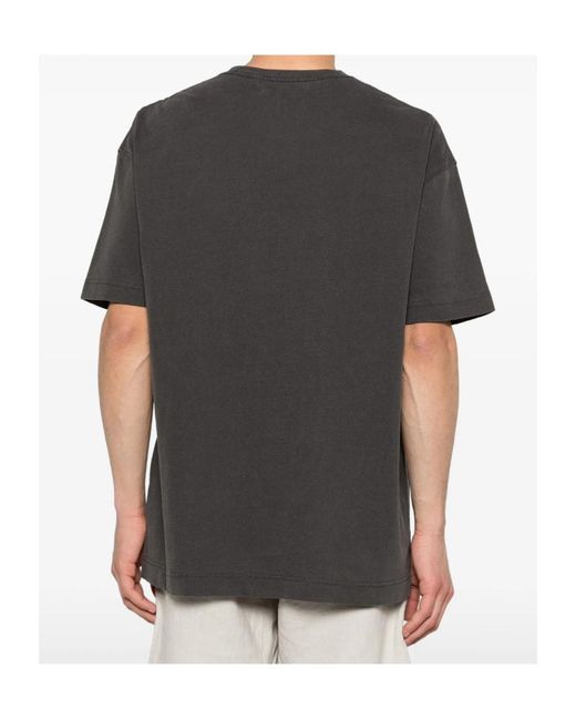 Samsøe & Samsøe Gray Printed T-Shirt for men